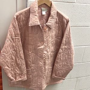 Is a coldwater creek size 2x women jacket color pink